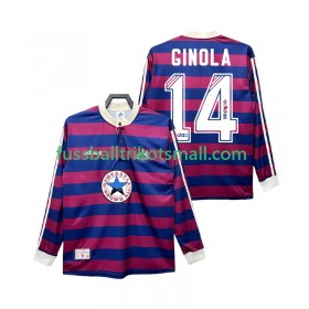 Fußballtrikots Newcastle United GINOLA 14 1995 Retro 1997 Langarm Auswärts-trikot kaufen